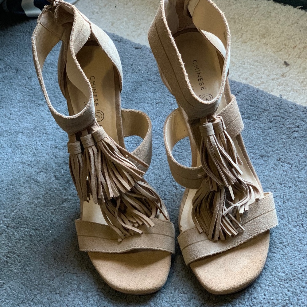 High heel sandals